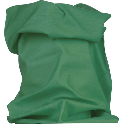 Fascia scalda collo tubolare verde