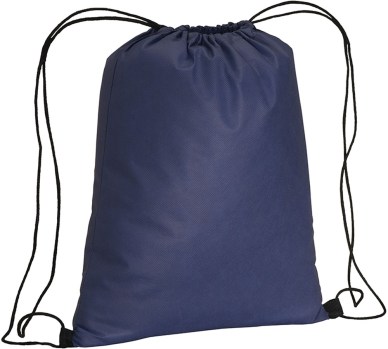Sacca a zaino in TNT blu scuro