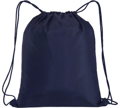 Sacca a zaino in nylon blu scuro