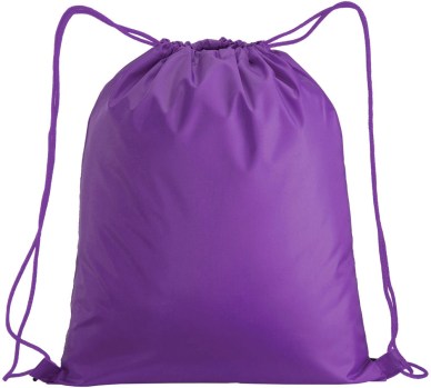 Sacca a zaino in nylon viola